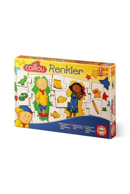 Puzzle Caillou Colors Educational Puzzle