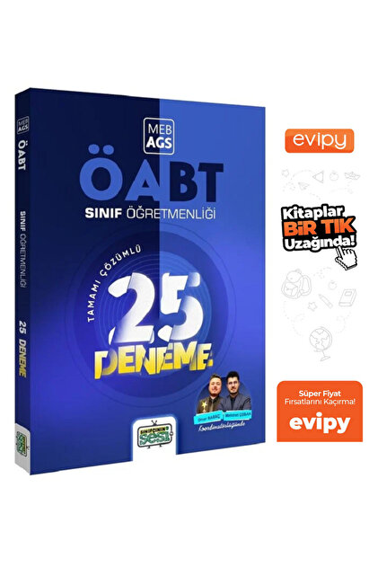 Sınıfçının Sesi TV 2025 Öabt Meb-ags Sınıf Öğretmenliği 25 Deneme