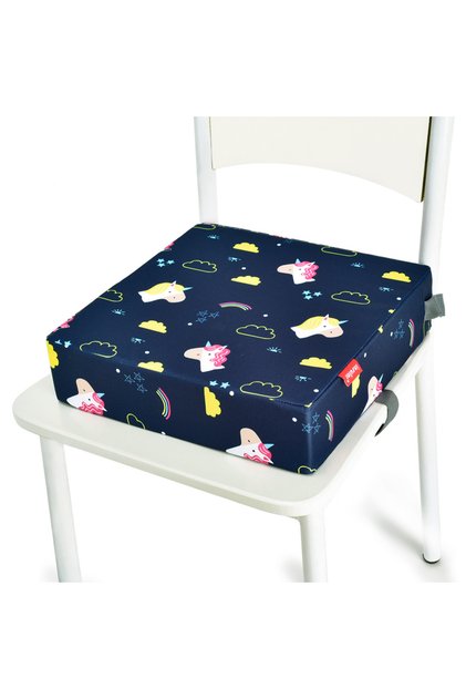 Rainbow Unicorn Children Kids Increased Booster Seat Cushion Pad Pillow Baby Dining High Chair Seat