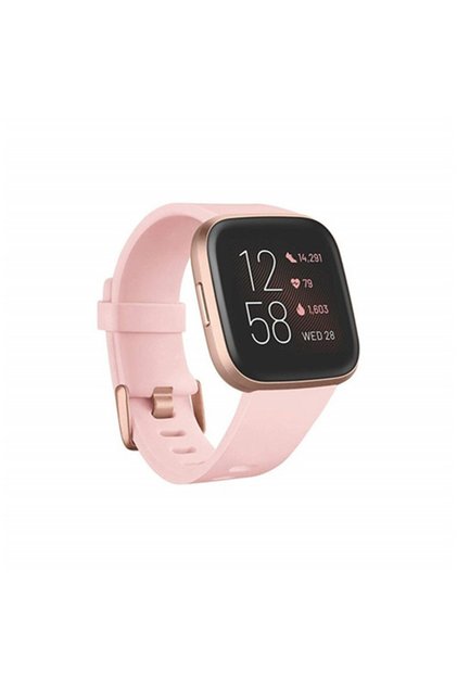Versa2-Rose Versa 2 Health and Fitness Smartwatch with Heart Rate, Music, Alexa Built-In, Sleep and