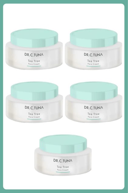 Dr. C. Tuna Tea Tree Oil Face Cream 50 ml - 5 Pieces