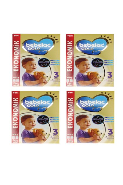 Gold 3 Numara Devam Sütü 800 Gr X 4 Adet