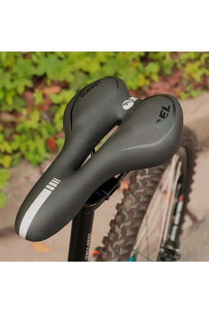 Sarissa Gel Comfortable Soft Comfort Wide Bicycle Saddle Bike Seat Seat Black Gel Saddle