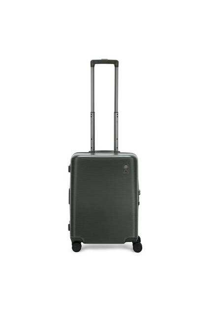 Ultima 54cm 4 Double Wheel Expandable Cabin Luggage Trolley Olive