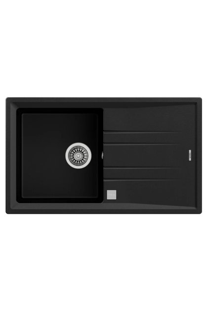 Stone 50 B-tg Carbon Tezgahüstü Granit Evye