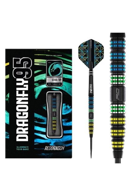 Dragonfly 95 Black Tapered % 95 Tungsten Çelik Uçlu Dart Oku