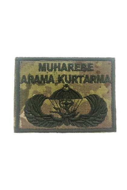 MAK Nakış Patch - Muharebe Arama Kurtarma Nakış Arma Peç