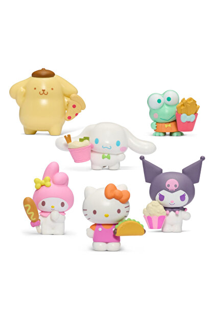 GIOCHI PREZIOSI Hello Kitty 6'lı Mini Figür Seri 1 HKT0144