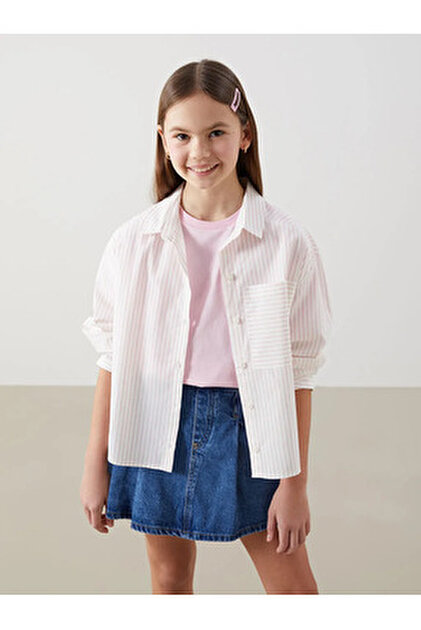 Name it Nmfvitanni Ss Short Rlx Top Kız Çocuk Crop T-shirt