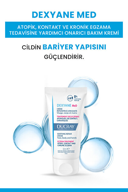 Ducray Dexyane MeD Atopik ve Kontakt Egzama için Yüz, Vücut ve El