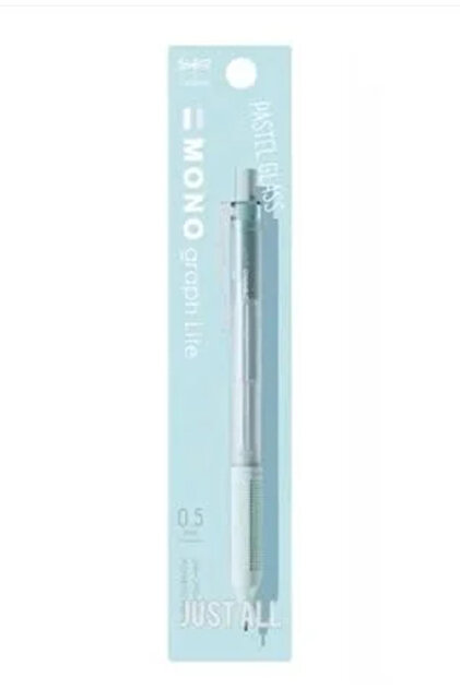 Matita Meccanica Tombow Mono Graph – Colore Pastello Verde Menta, Punta 0.3 Mm, Design Elegante - 4