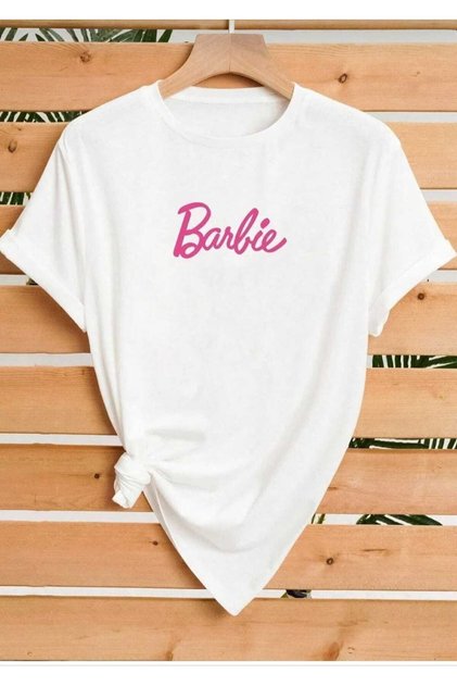 Oversize T-Shirt Printed White Color