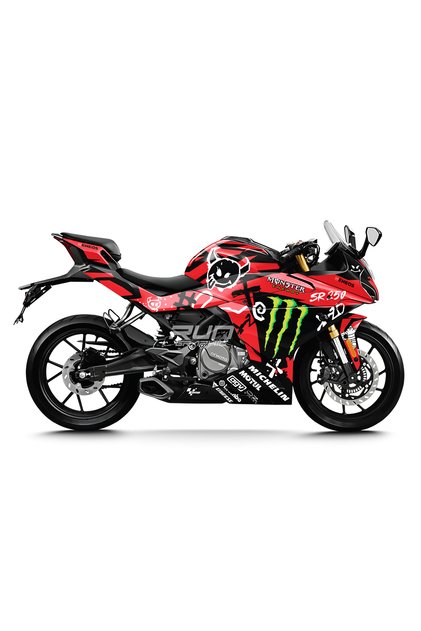 Cfmoto Sr250 Monster Graphic Kit Sticker Set