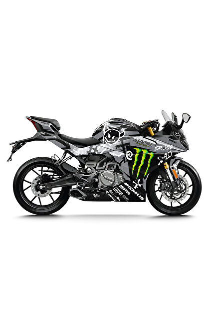 Run Grafik Shop CFMOTO SR250 REDBOL GRAPHİC KİT STİCKER SET