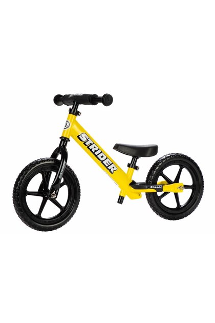 Bicicleta Fara Pedale Pentru Copii Strider 12 Sport Balance, 2-5 Ani, Galben