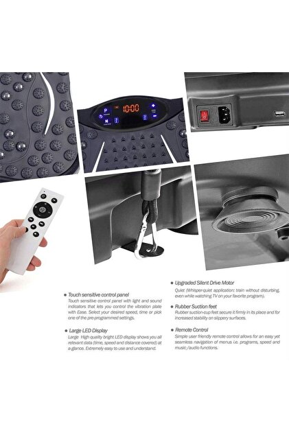 valkyrie M570 Titreşimli Masaj ve Spor Aleti Vibrating Plate - 2x