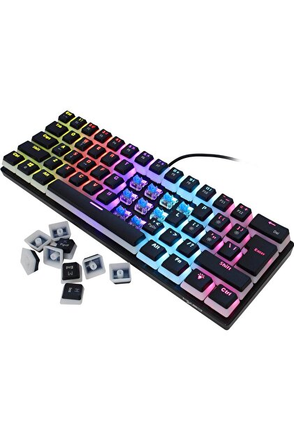valkyrie Blue Switch Mekanik Oyuncu Klavye - 61Key Full RGB