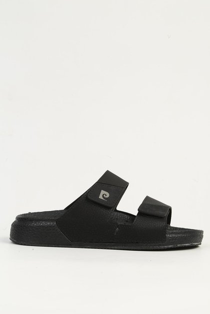 Black Men's Slippers Pc-7406