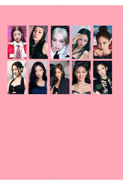 REN AKSESUAR KPOP BLACKPINK Jennie Fotokart 50 adet 5 7cm - Fiyatı