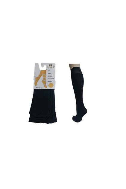 Set of 3 Women's Massage Socks That Show No Thick Skin under the Knee