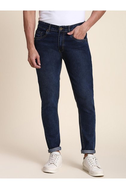 بنطال جينز قصير بقصّة Slim Fit