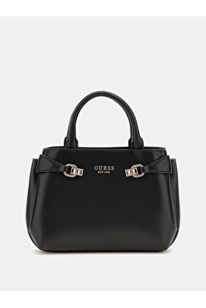 Guess ECO ERICA 2 COMP SAT Kadın Antrasit El Çantası HWESG951006