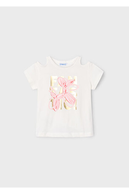 Girl's Balloon Cut T-Shirt