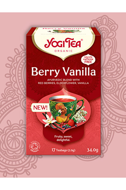 Berry Vanilla Organik Bitki Çayı