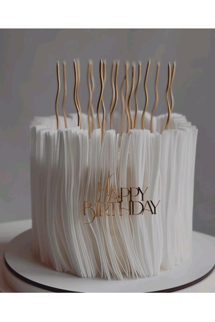 Kullanıma Hazır Yenilebilir Kesilmiş Şerit Pasta Kağıt 48 Ad Waferpaper Ölçü 3*21
