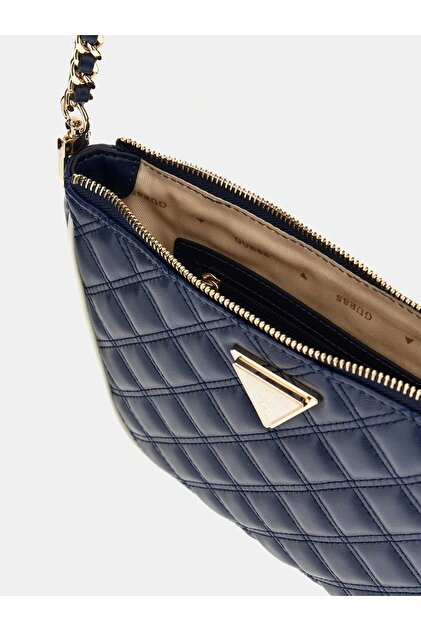 Guess CRUISE VIBE TOP ZIP SHLDR BAG Kadın Lacivert Omuz Çantası