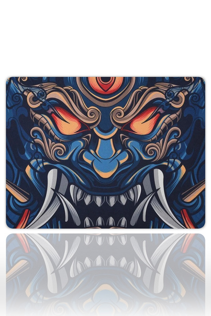 urzuva Infernal Oni Gaming Oyuncu XL Mouse Pad Kaydırmaz Dikişli
