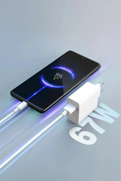 MATECHNO 67-120 Watt Turbo Fast Şarj Cihazı Xiaomi Redmi Samsung