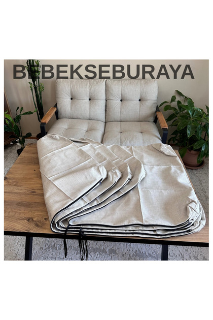 bahçe balkon mobilyası MİNDER KILIFI TAKIMI 4 ADET