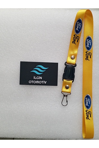 Ford Uyumlu Sarı Renk Yüksek Kalite Oto Ayna Askısı & Ayna İpi