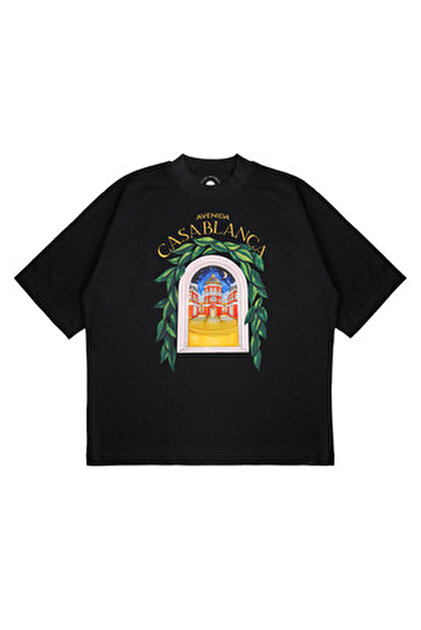 FIT TO 【M】CUT border Fabric Thick T-Shirt Printed Corteiz Oversize Unisex EFFECT PURE t-shirts トップス