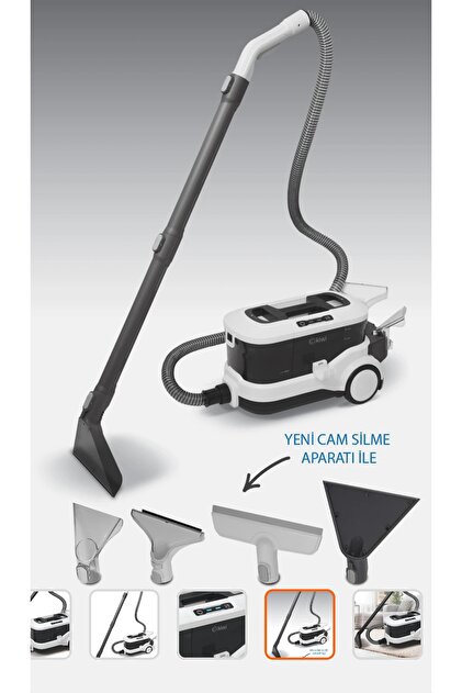 Kiwi KCC-4325 koltuk ve halı yıkama Makinesi (YENİ MODEL) cam