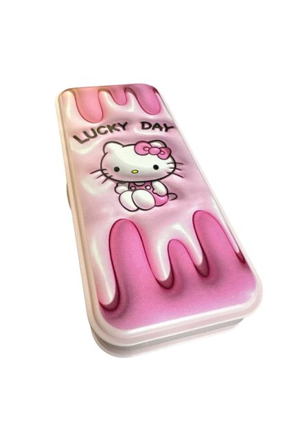 Hello Kitty Çift Katlı Özel Tasarım Kalem Kutusu Kalemlik Seti