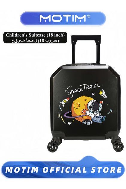 Travel Luggage Carry-On Luggage Kid's Luggage Small Luggage with Spinning Wheels Cartoon Suitcase