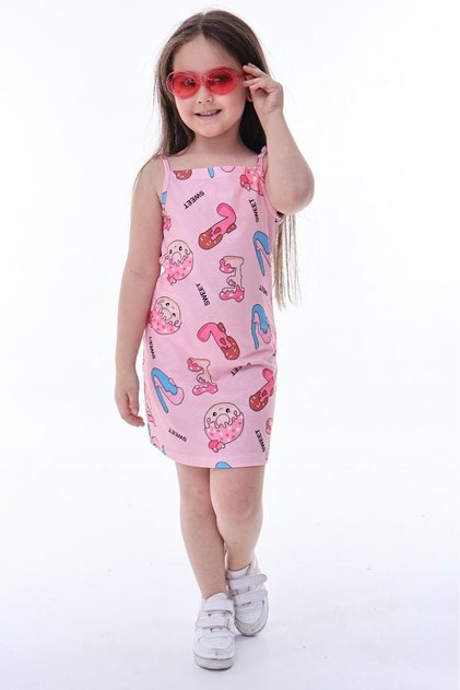 Strappy Girl's Dress