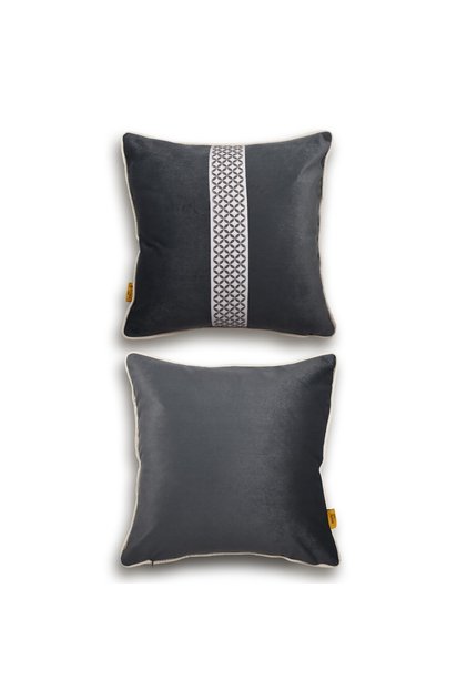 Bordered Cushion Cover