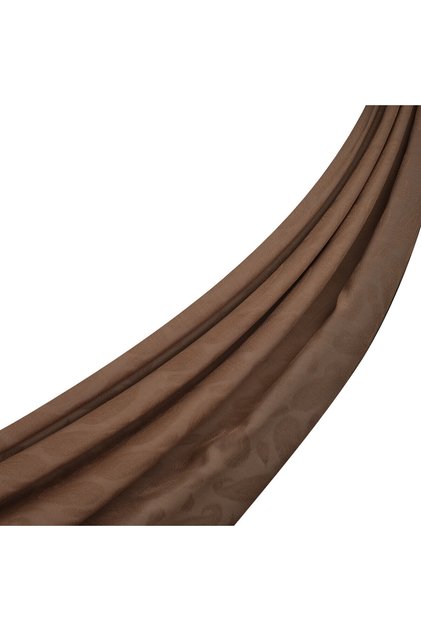 Dört Mevsim Vizon Paisley Monogram Şal