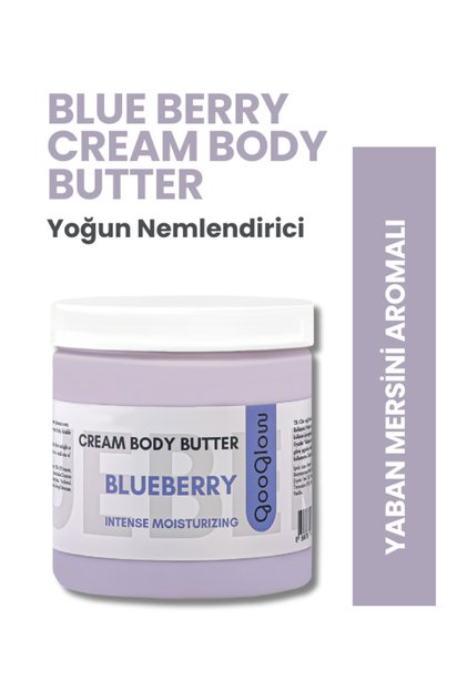 Blueberry Flavored Body Cream / Cream Body Butter - Blueberry 200 ml