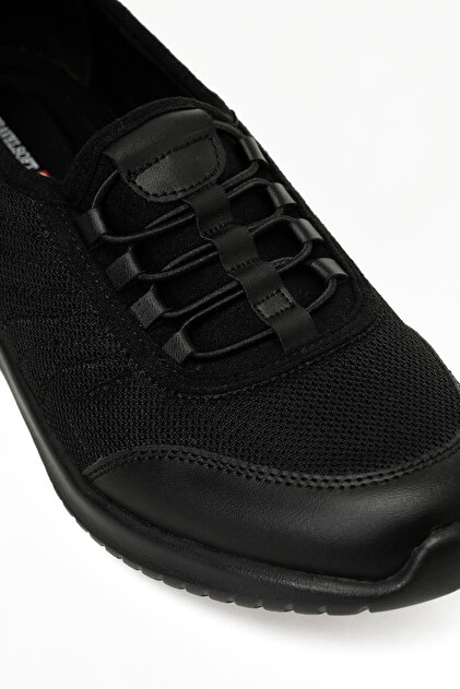 Travel Soft TRV2326.Z5FX Siyah Kadın Comfort Ayakkabı - Fiyatı