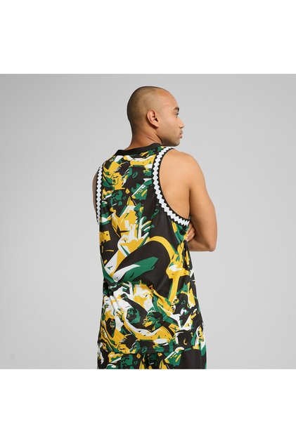 Rival Rage Aop Mesh Tank Men's Green Undershirt