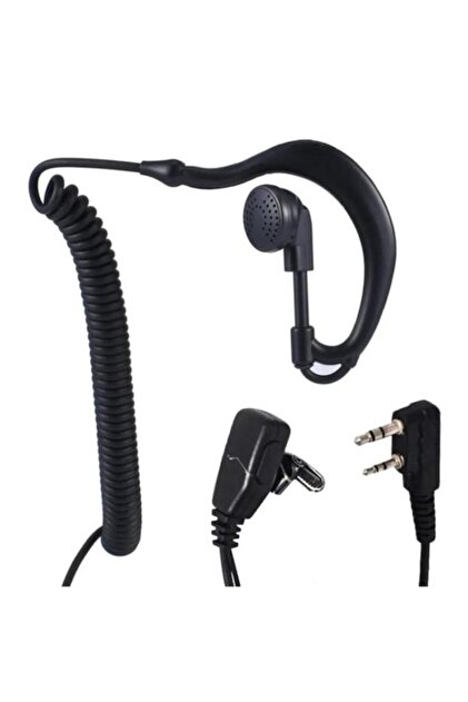 Moonlen Pmr Telsiz A446 Kulaklık Spiral Arkalıklı Telsiz Kulaklık