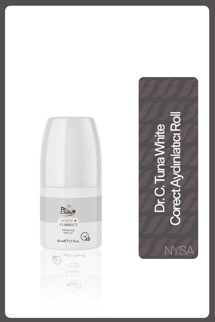 DR.C.TUNA AYDINLATICI ROLL ON 50 ML/TERLEME ÖNLEYİCİ/ALKOLSÜZ/PARABENSİZ