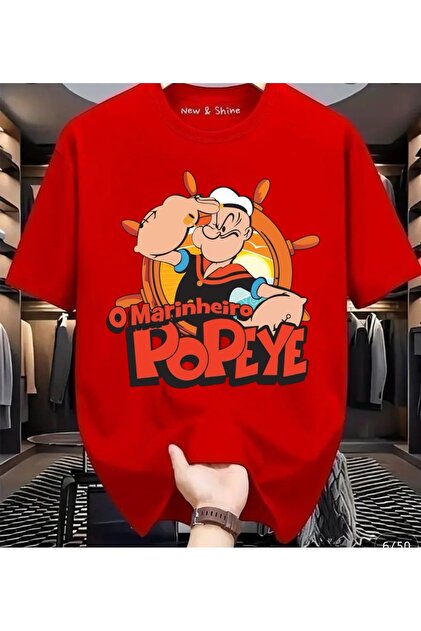フリンストーンズ NEWSHİNE The Flintstones Baskılı Unisex Oversize T-shirt - Fiyatı