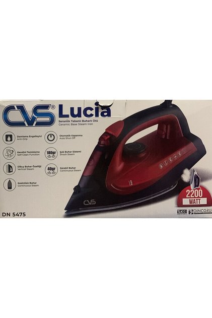Luci̇a Serami̇k Tabanli Buharli Ütü 2200 W