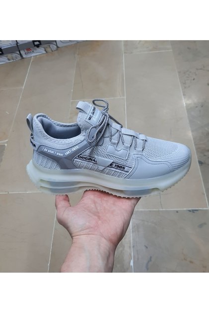 Unisex Men's Memory Foam Orthopedic Transparent Silicone Sole Sneaker Sports Shoes