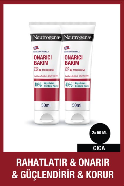 Çatlak Topuk Ayak Kremi 50 ml X2